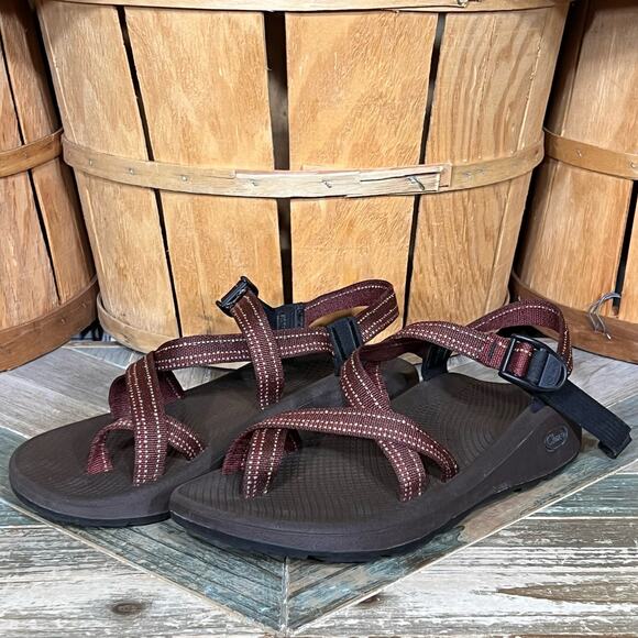 Chaco Z/Cloud 2 Seam Rust Water Friendly Comfort Hiking Sandals Mens Size 11 main image 9